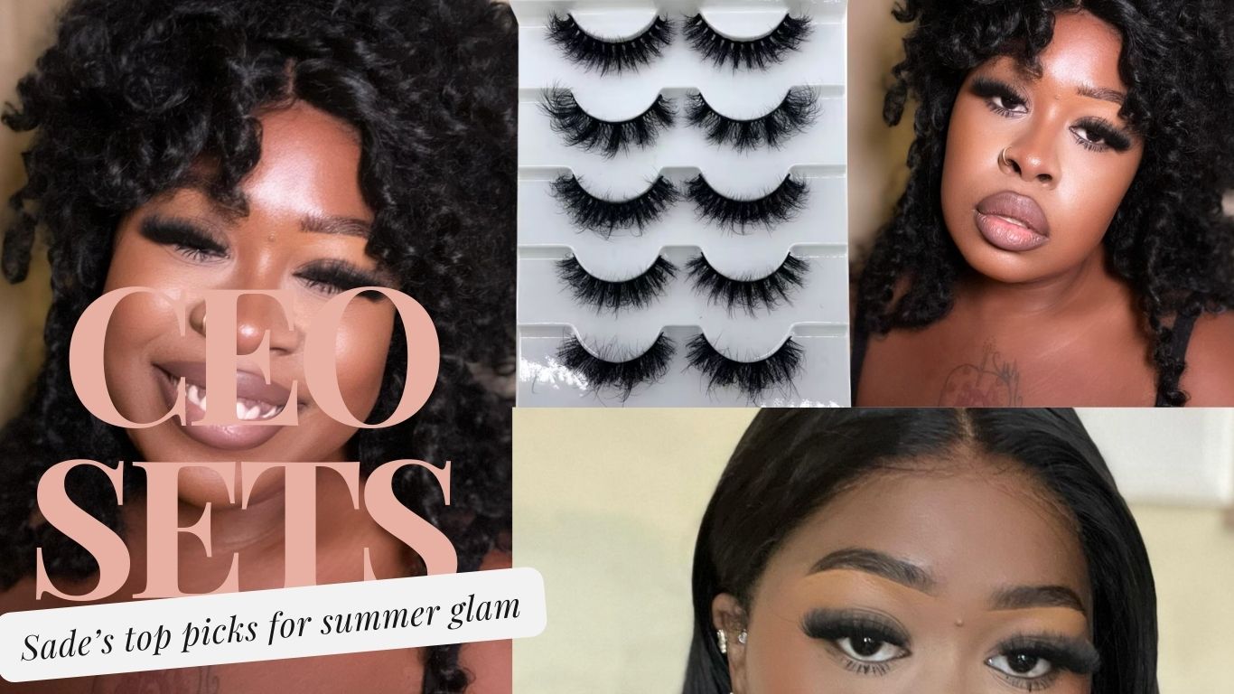 *NEW* 5 Pairs of Mink Faux Lashes with Dramatic Volume