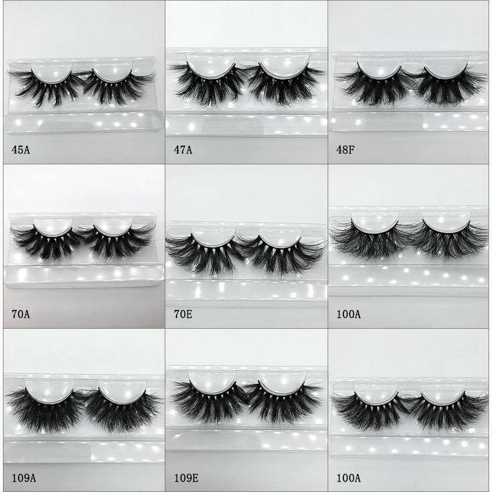 SADE'S SUPERIOR LUXURY LONG LASHES: 25MM