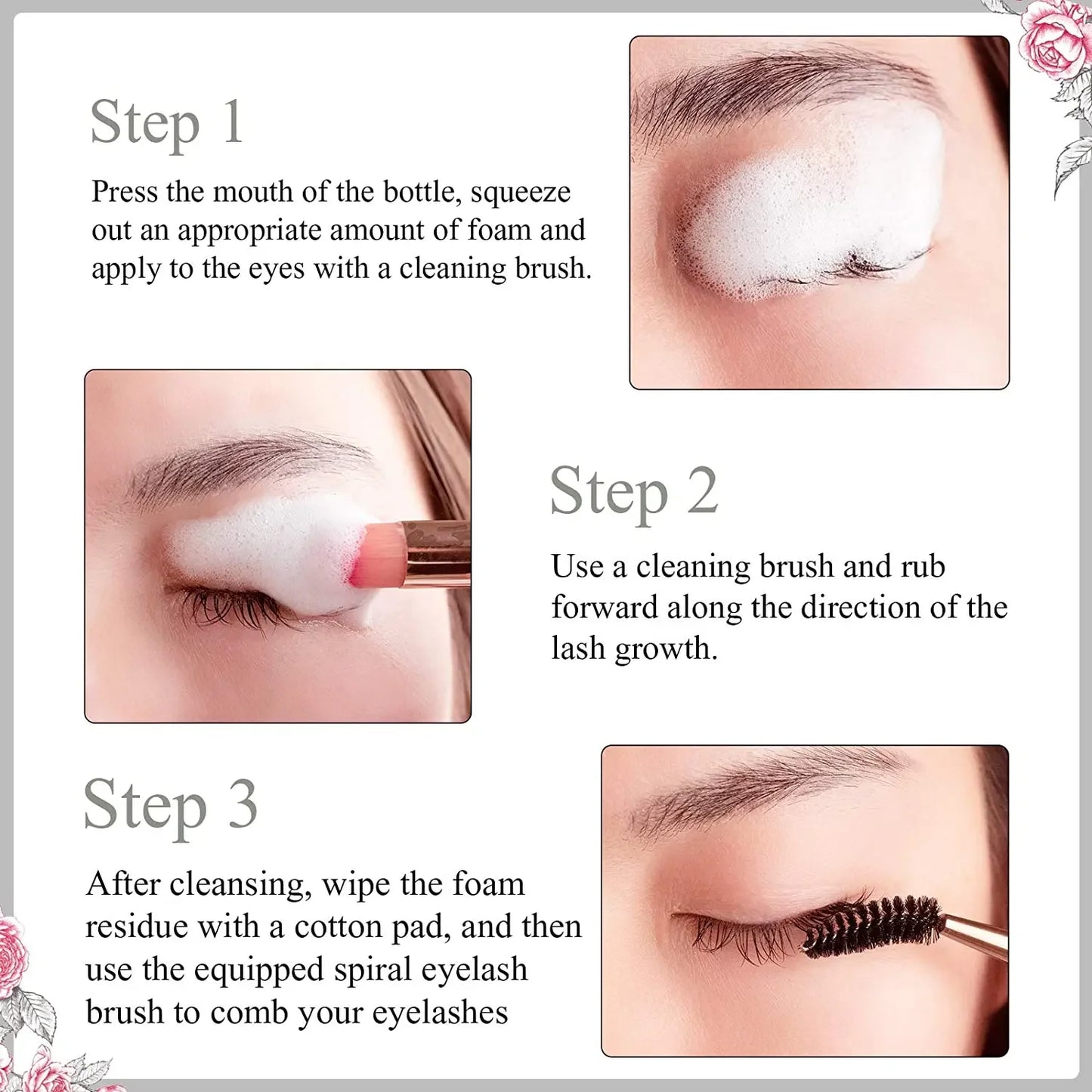 Eyelash Extension Shampoo (Lanthome Deep Clean Cleanser For Lash Glue)